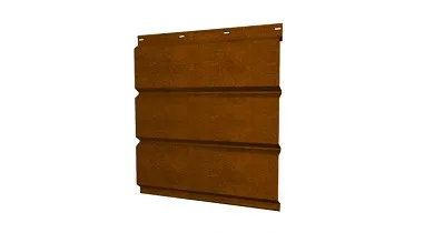 Соффит металлический без перфорации 0,45 Print Twincolor Antique Dub с пленкой