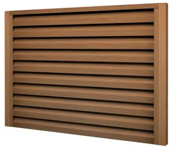 Забор Жалюзи GL Drap RAL 6005