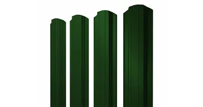 Штакетник Прямоугольный 0,45 PЕ-Double 6005
