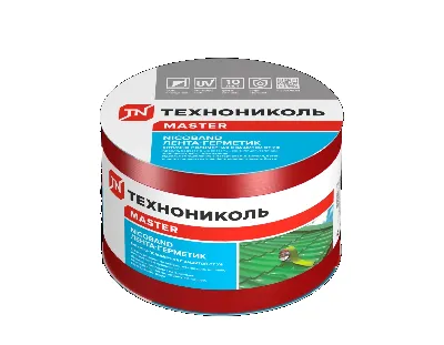 Лента битумно-полимерная NICOBAND Красный (10м*10см)