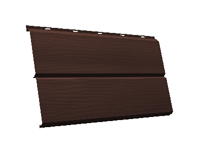 ЭкоБрус 3D 0,345 Rooftop Matte с пленкой 0,5 Шоколад